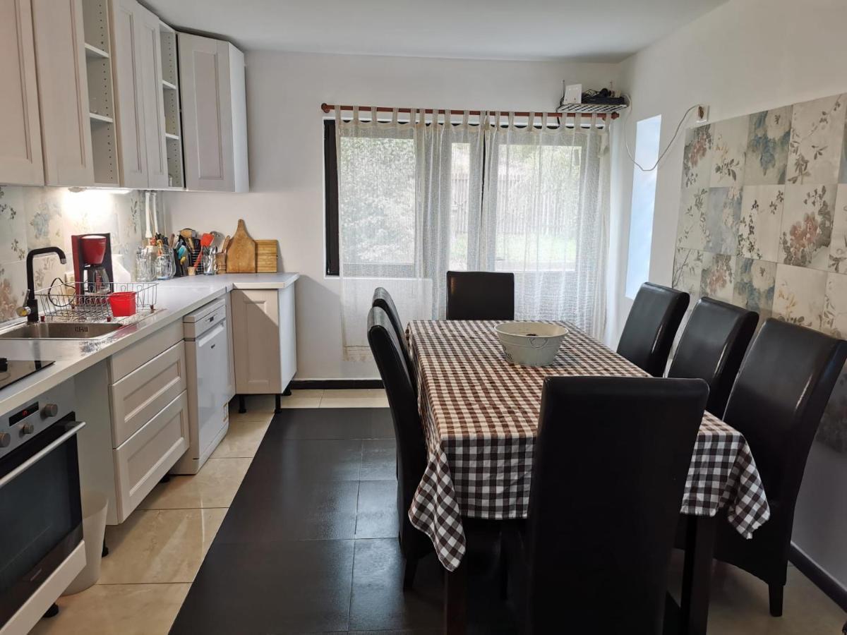 Vila Primitoare,Incalzire Centrala, Trei Dormitoare, Living, Baie Cu Cada Cu Hidromasaj, Bucatarie-Living Separata De Casa, Casuta De Gradina, Curte, Gratar Azuga Kültér fotó